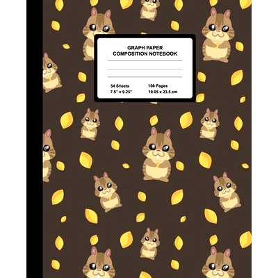 预订 Graph Paper Composition Notebook: Quad Ruled 4 Squares Per Inch Sheets, Math and Science Grid Note Book for Element