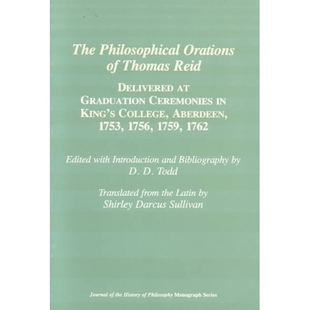 Reid College The Delivered Thomas Orations Aberdeen King’s 1753 Ceremonies Philosophical 预订 Graduation