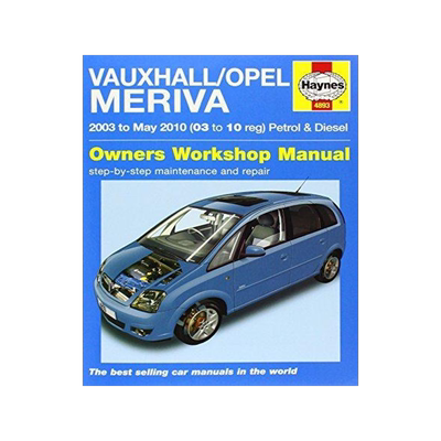 [预订]Vauxhall/Opel Meriva Petrol & Diesel (03 - May 10) Haynes Repair Manual 9780857339805