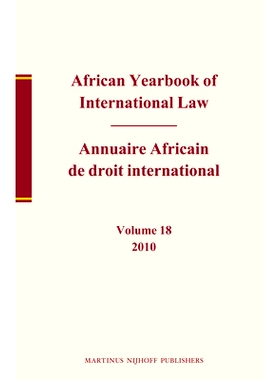预订 African Yearbook of International Law / Annuaire Africain de droit international, Volume 18 (2010) 非洲国际法年鉴，