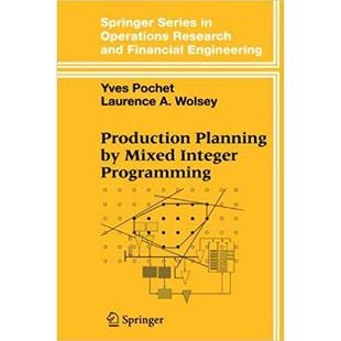 Production Planning by Mixed Integer Programming: 9781441921321