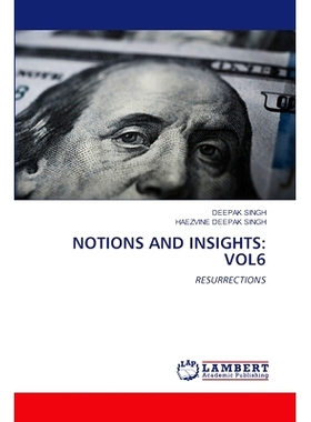 预订 NOTIONS AND INSIGHTS: VOL6 概念和见解:第6卷: 9786207477548