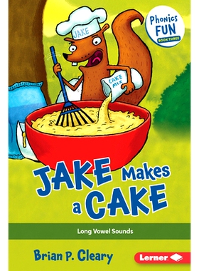预订 Jake Makes a Cake: Long Vowel Sounds: 9781728441276