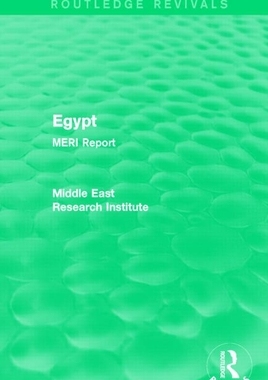[预订]Egypt (Routledge Revival): Meri Report