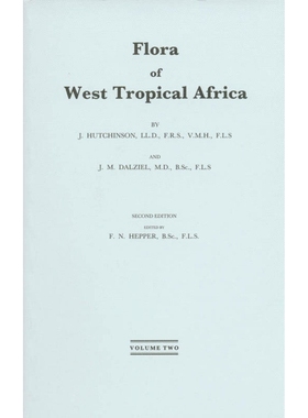 预订 Flora of West Tropical Africa Volume 2: Ericaceae-Labiatae: 9780947643751
