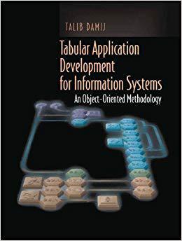 【预订】Tabular Application Development for Information Systems 9780387950952