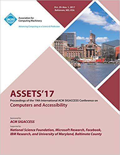 【预售】Computers and Accessibility. Acm Sig...