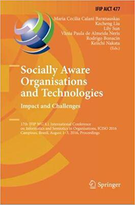 【预售】Socially Aware Organisations and Tec...