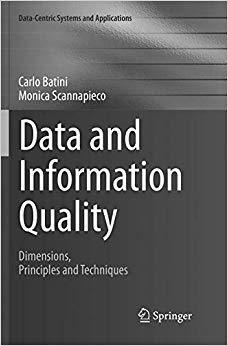 【预售】Data and Information Quality: Dimens...
