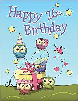 【预售】happy 26th birthday: cute owl themed.