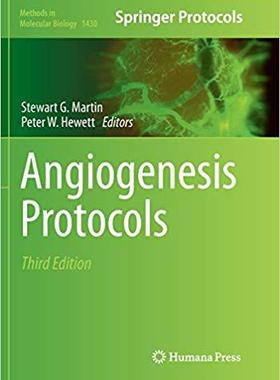 【预售】Angiogenesis Protocols