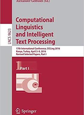 【预售】Computational Linguistics and Intell...