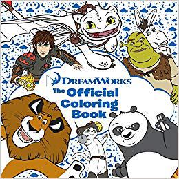 【预售】DreamWorks: The Official Coloring Bo... 书籍/杂志/报纸 原版其它 原图主图