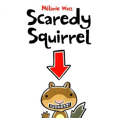 【预售】Scaredy Squirrel Mélanie Watt