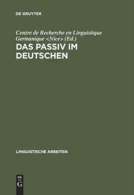 【预订】Das Passiv im Deutschen 9783484301832
