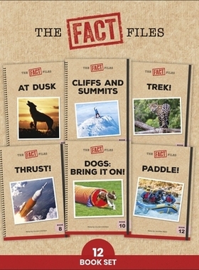 预订 Phonic Books  The Fact Files 1: Adjacent consonants and consonant digraphs, suffixes -ed and -ing 自然拼读书籍资料