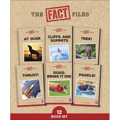 预订 Phonic Books  The Fact Files 1: Adjacent consonants and consonant digraphs, suffixes -ed and -ing 自然拼读书籍资料