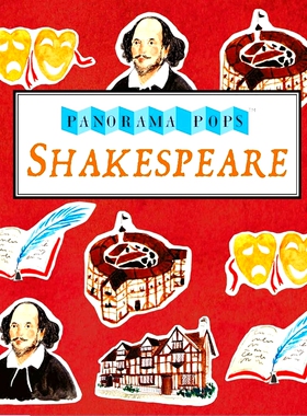 现货 小开本全景立体书：莎士比亚 英文原版 Shakespeare: Panorama Pops