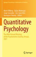 【预订】Quantitative Psychology 9783031045714