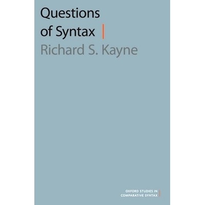 Questions of Syntax 语法问题: 9780190863593