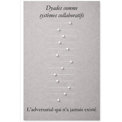 预订 Dyades comme systèmes collaboratifs: L’adversarial qui n’a jamais existé 9789199126838