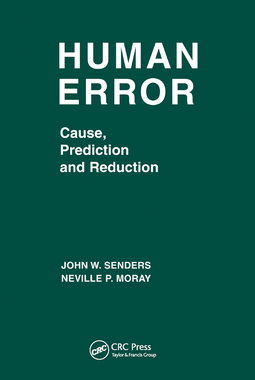 【预订】Human Error: Cause, Prediction, and Reduction
