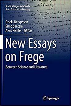 【预售】New Essays on Frege: Between Science and Literature