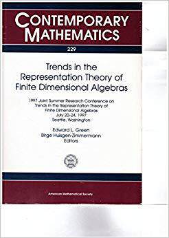 【预售】Trends in the Representation Theory of Finite Dimensional Algebras