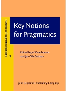 预订 Key Notions for Pragmatics 语用学关键概念: 9789027207784