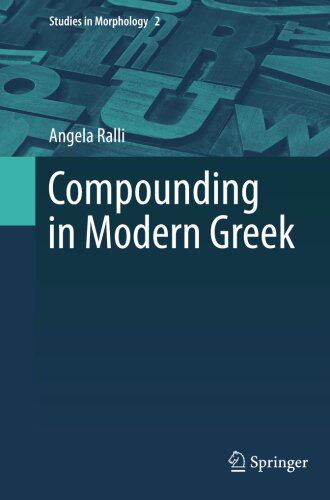 【预订】Compounding in Modern Greek