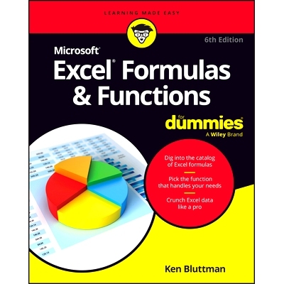 现货 Microsoft 365 Excel Formulas & Functions for Dummies, 7th Edition: 9781394295517