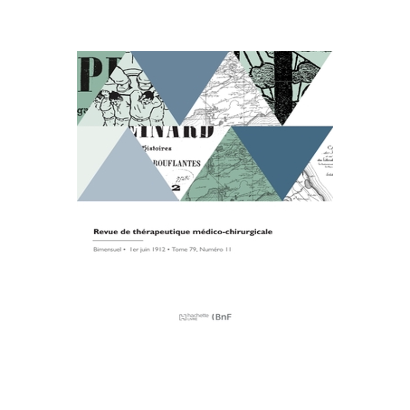 预订 Revue de thérapeutique médico-chirurgicale