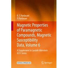 A Supplement to Landolt-B&ouml;rnstein II/31