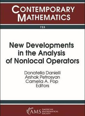 [预订]New Developments in the Analysis of Nonlocal Operators 9781470441104