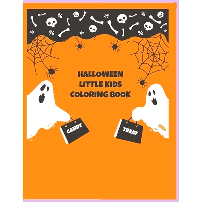 预订 Halloween Little Kids Coloring Book: Coloring Book For Kids, Halloween Book Contains 45 Different Coloring Pages 8.