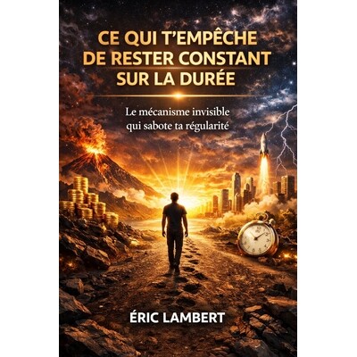 预订 Ce Qui T’empêche de Rester Constant sur la Durée: Pourquoi la constance est rare, même chez les motivés 979824