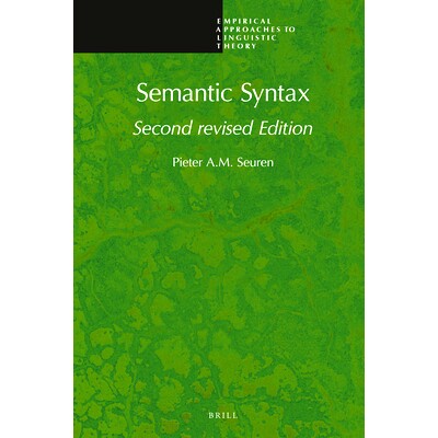 预订 Semantic Syntax: Second Revised Edition 语义语法：*修订版: 9789004353527