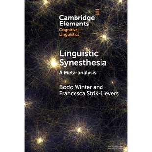 Synesthesia Meta analysis 9781009519168 预订 语言通感：荟萃分析 Linguistic