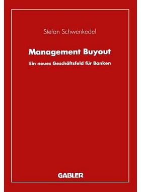预订 Management Buyout: Ein neues Geschäftsfeld für Banken: 9783409141291