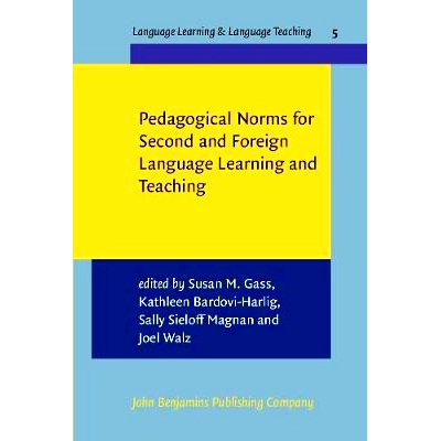 预订 Pedagogical Norms for Second and Foreign Language Learning and Teaching. Studies in honour of Albert Valdman.: 9789