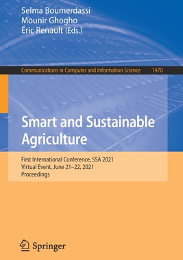 【预订】Smart and Sustainable Agriculture 9783030882587