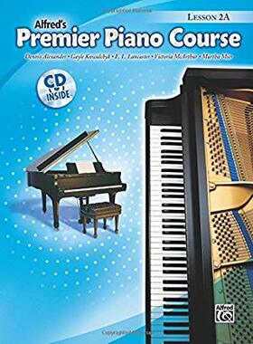 【预售】Premier Piano Course Lesson Book, Bk 2a: Book & CD