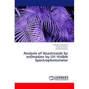 Anastrozole Spectrophotometer Analysis 9786207639137 Visible 预订 estimation