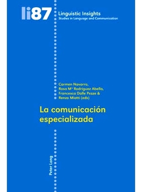 预订 La comunicación especializada: 9783039117338