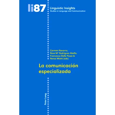 预订 La comunicación especializada: 9783039117338