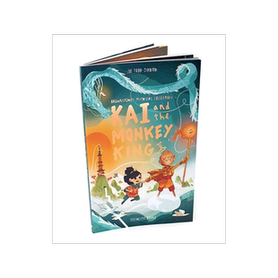 中国神话冒险故事 凯西与美猴王 Joe Todd-Stanton 绘本 Kai and the Monkey King 英文原版 Brownstone's Mythical Collection
