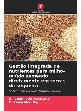 预订 Gestão integrada de nutrientes para milho-miúdo semeado diretamente em terras de sequeiro: 9786209332067