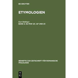 22¹ FEW 22² und 9783484522886 预订