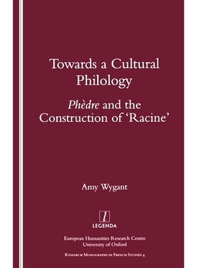 预订 Towards a Cultural Philology: 