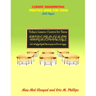 预订 Cursive Handwriting: Practice Book for Teens: 9798686676794